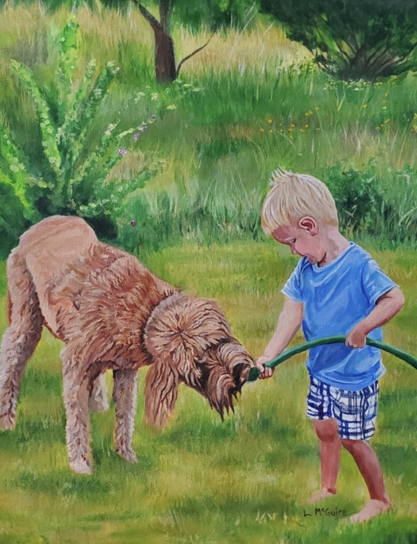 Original acrylic painting by Laura McGuire